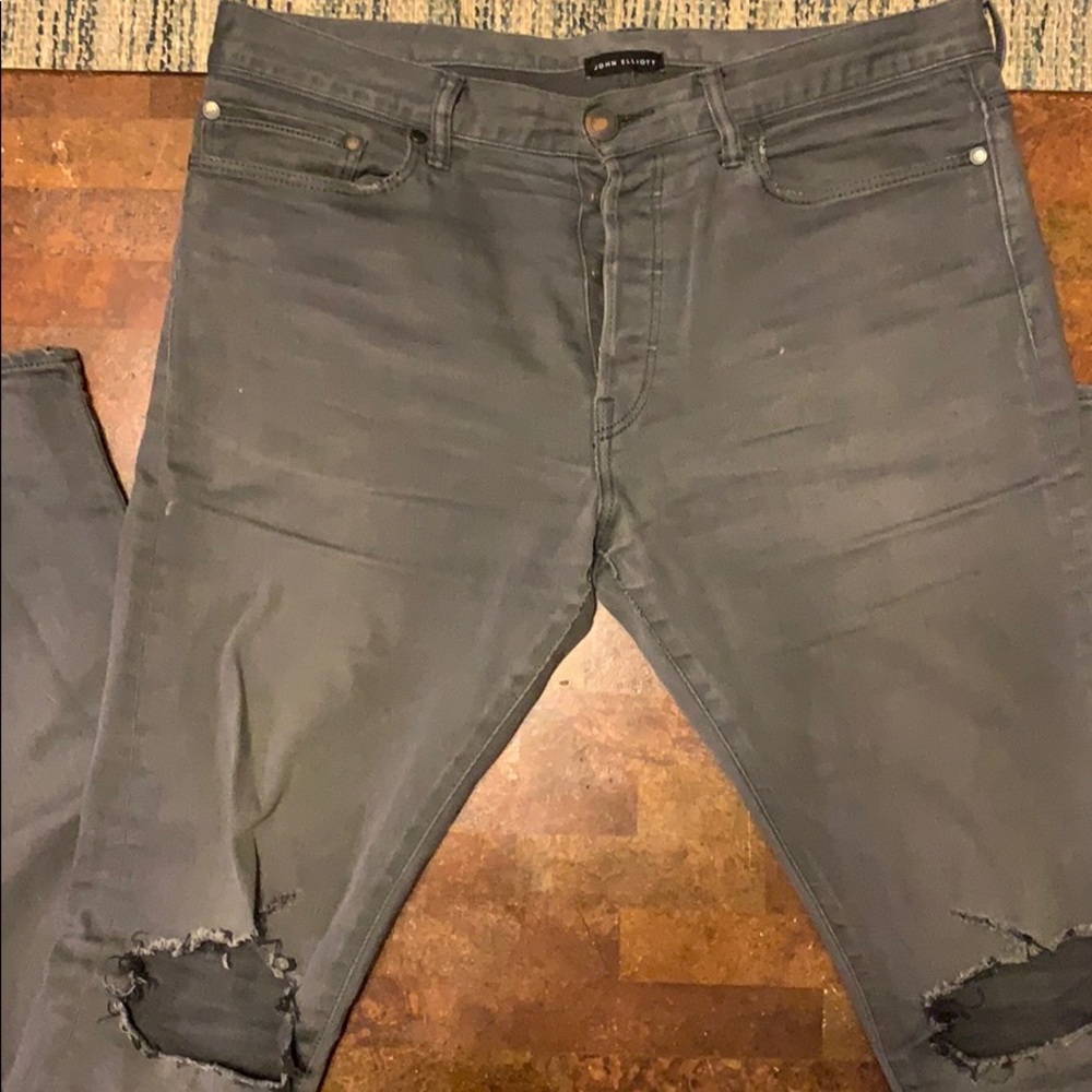 John Elliot gray men’s jeans